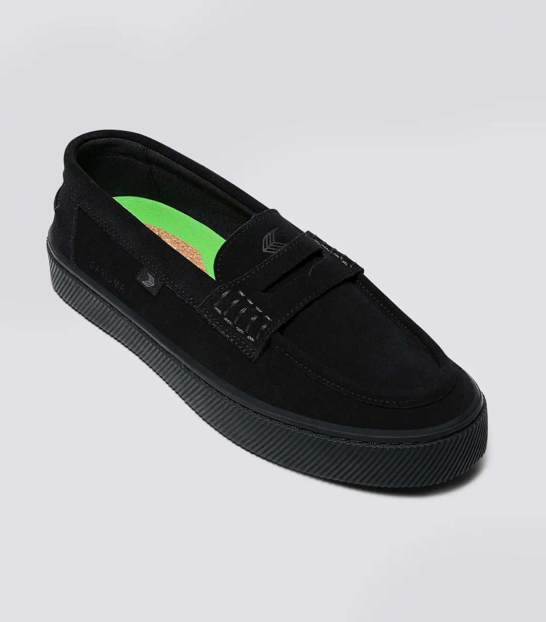 CAJU All Black Suede Loafer - Image 3