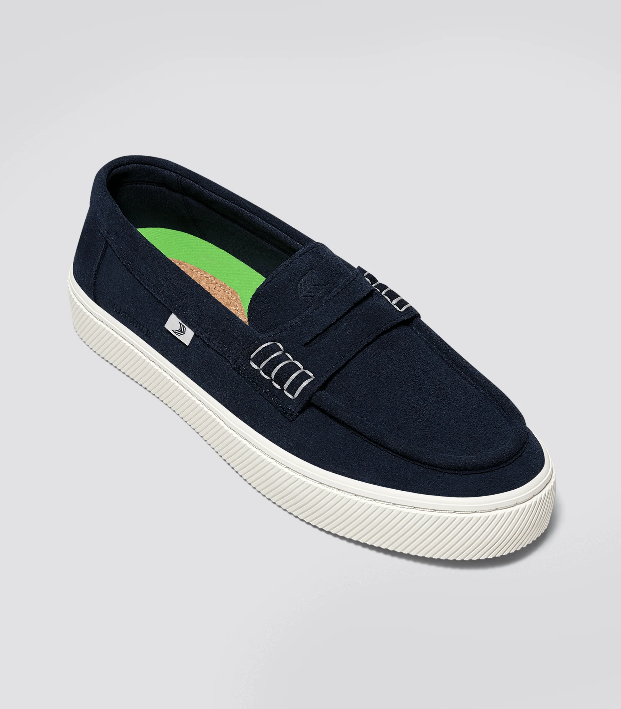 CAJU Navy Suede Loafer - Image 3