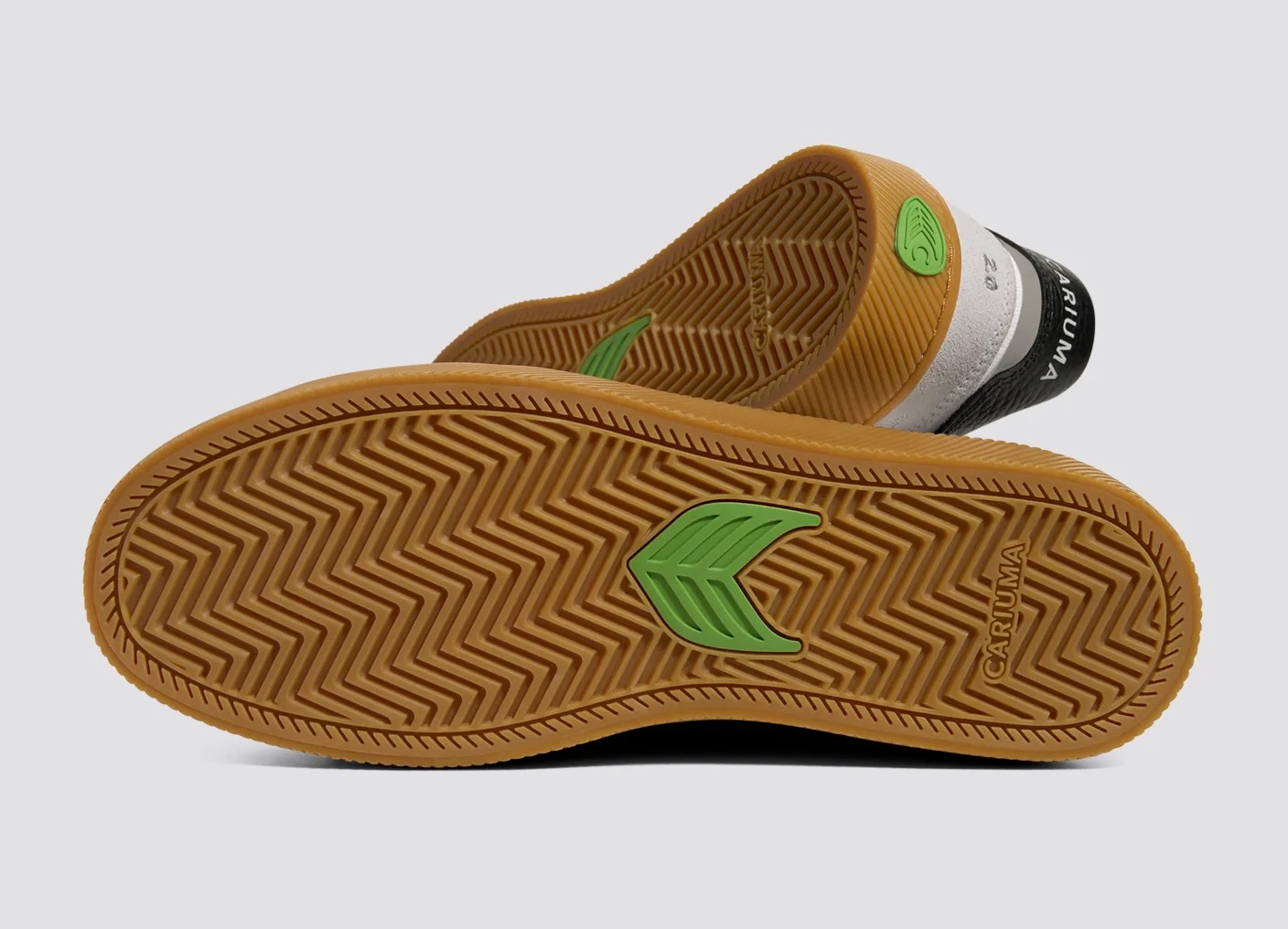 CATIBA PRO 2.0 Gum Off-White Smoke Suede and Black Logo Sneaker - Image 7