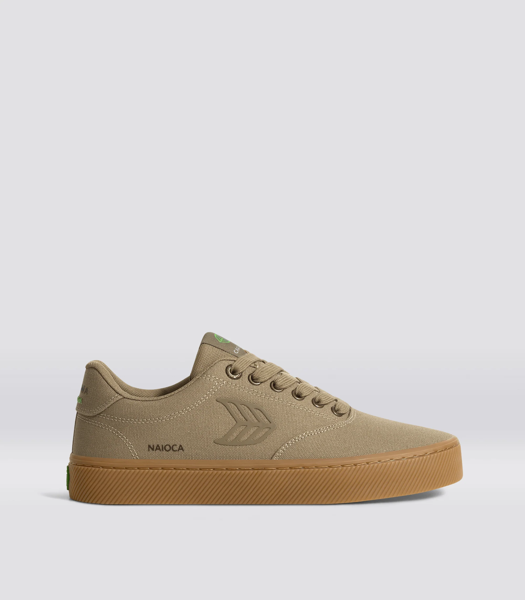 NAIOCA Gum Burnt Sand Canvas Sneaker