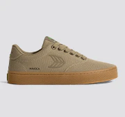 NAIOCA Gum Burnt Sand Canvas Sneaker - Image 10