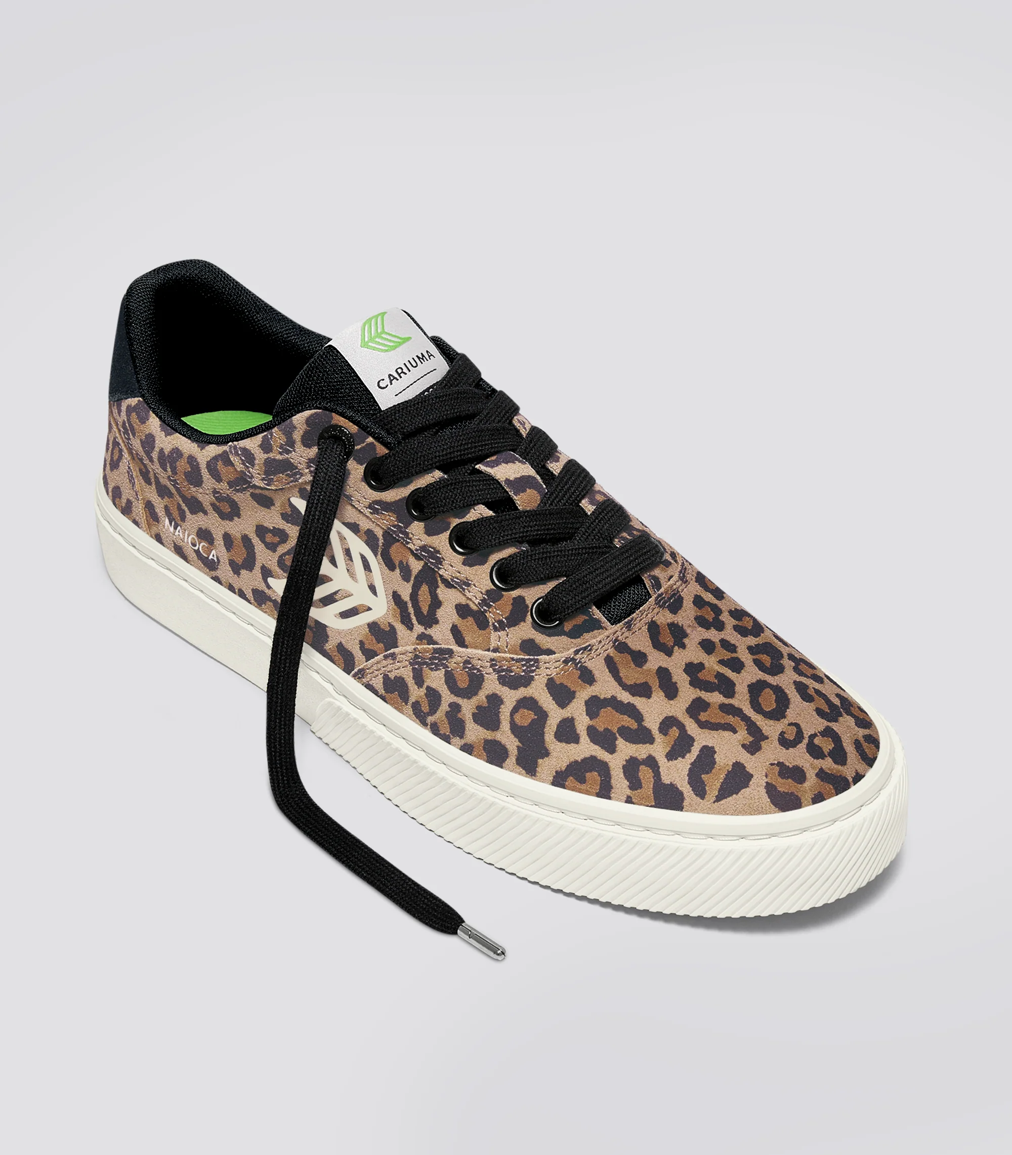 NAIOCA Leopard Print Suede Sneaker - Image 2