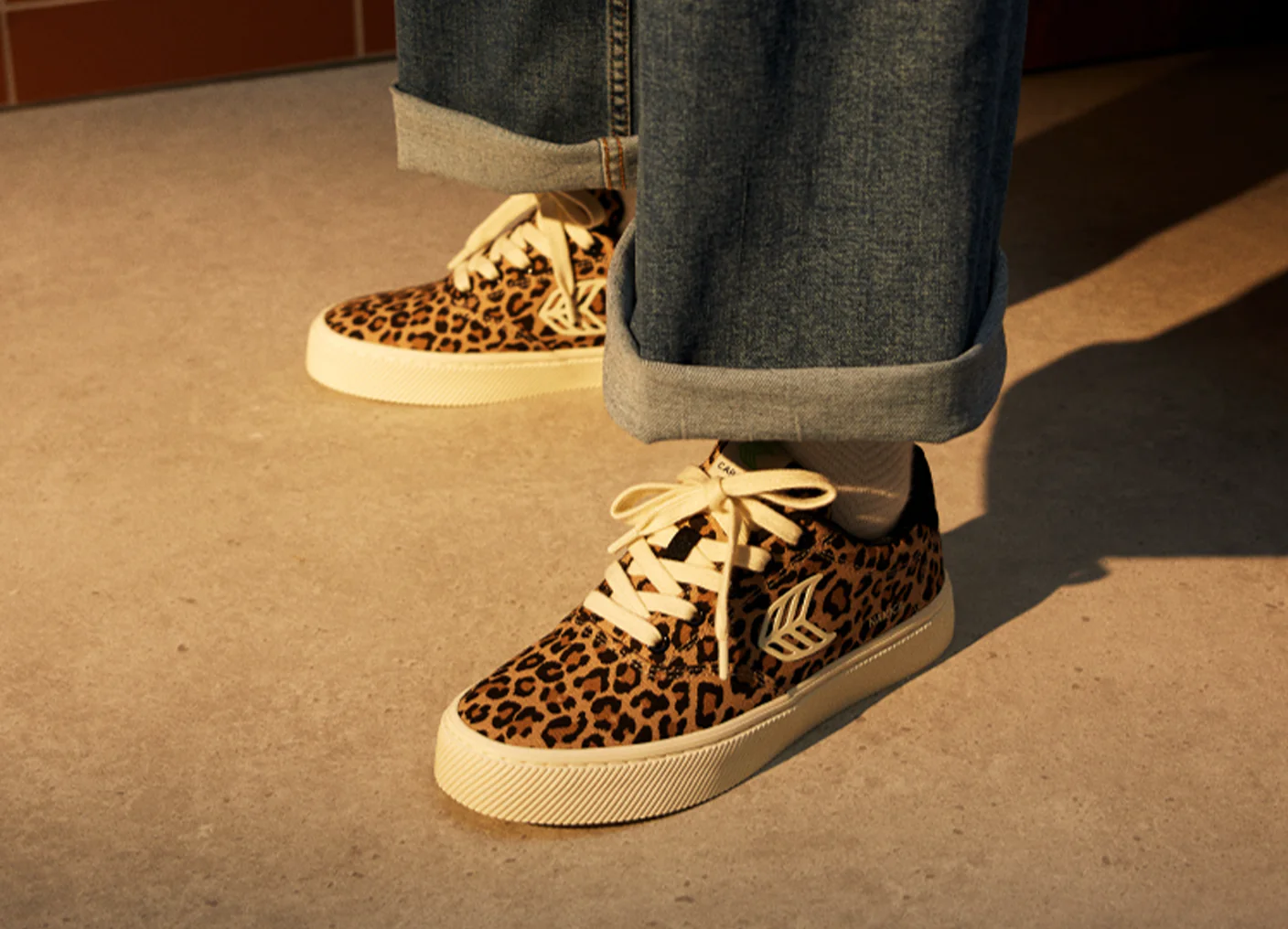 NAIOCA Leopard Print Suede Sneaker - Image 6