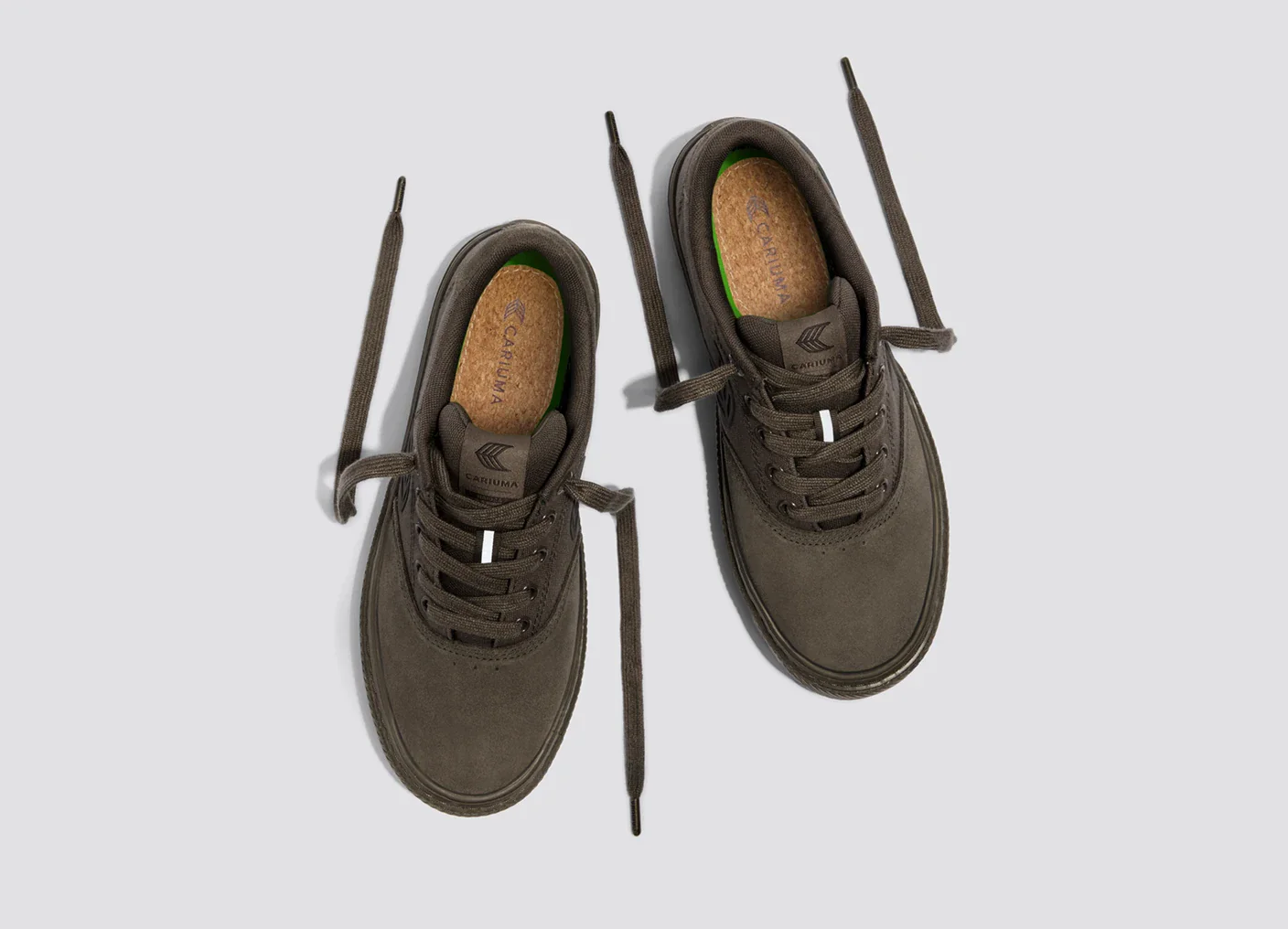 NAIOCA PRO All Teak Suede and Canvas Sneaker - Image 10