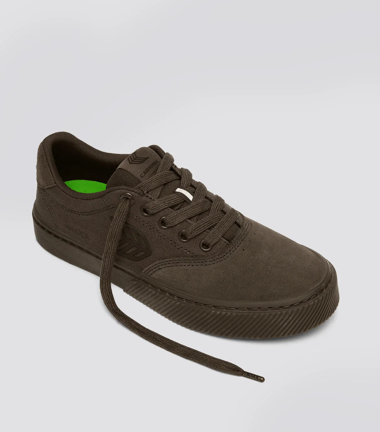 NAIOCA PRO All Teak Suede and Canvas Sneaker - Image 2