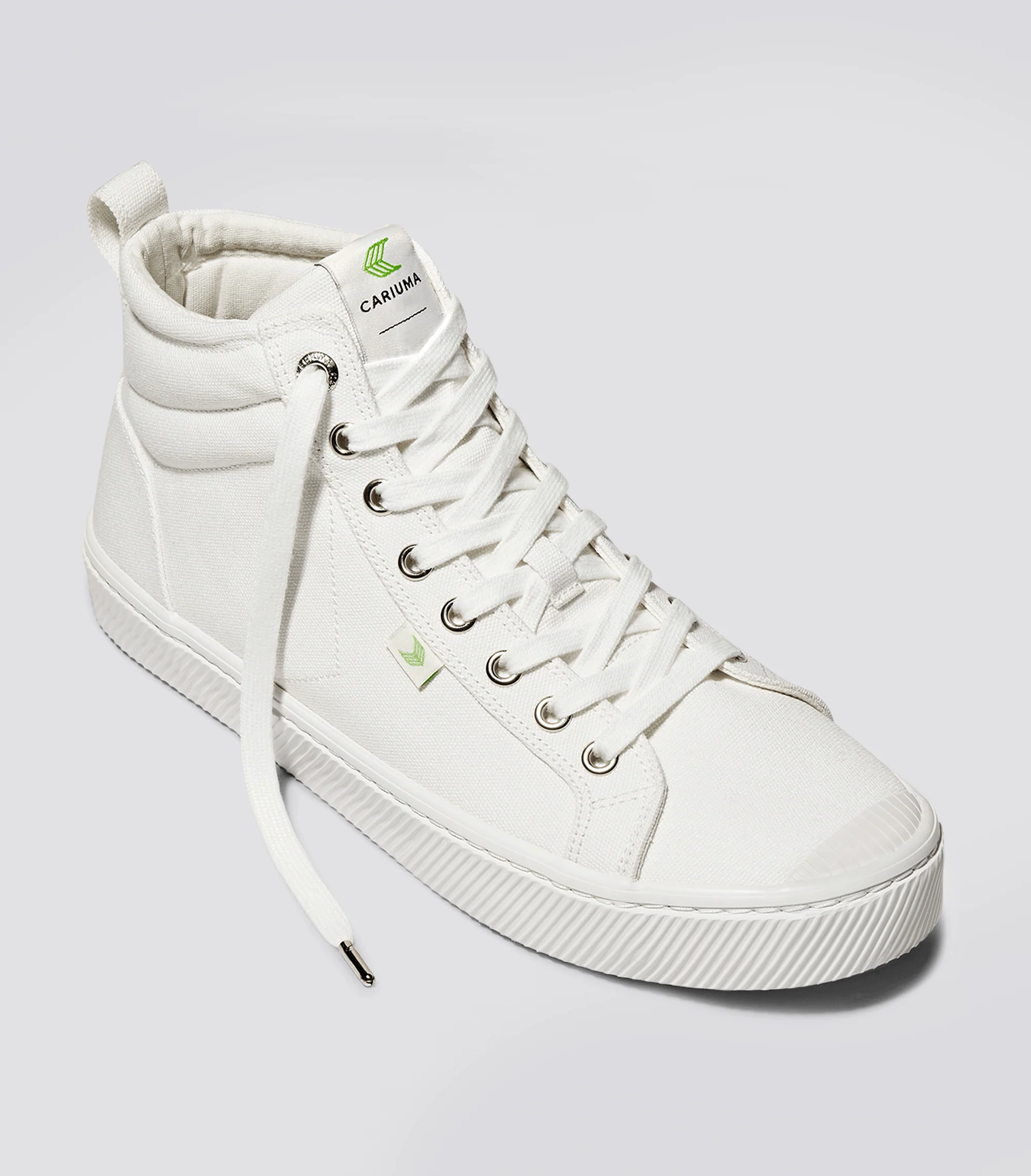 OCA High Off-White Canvas Sneaker - Image 2