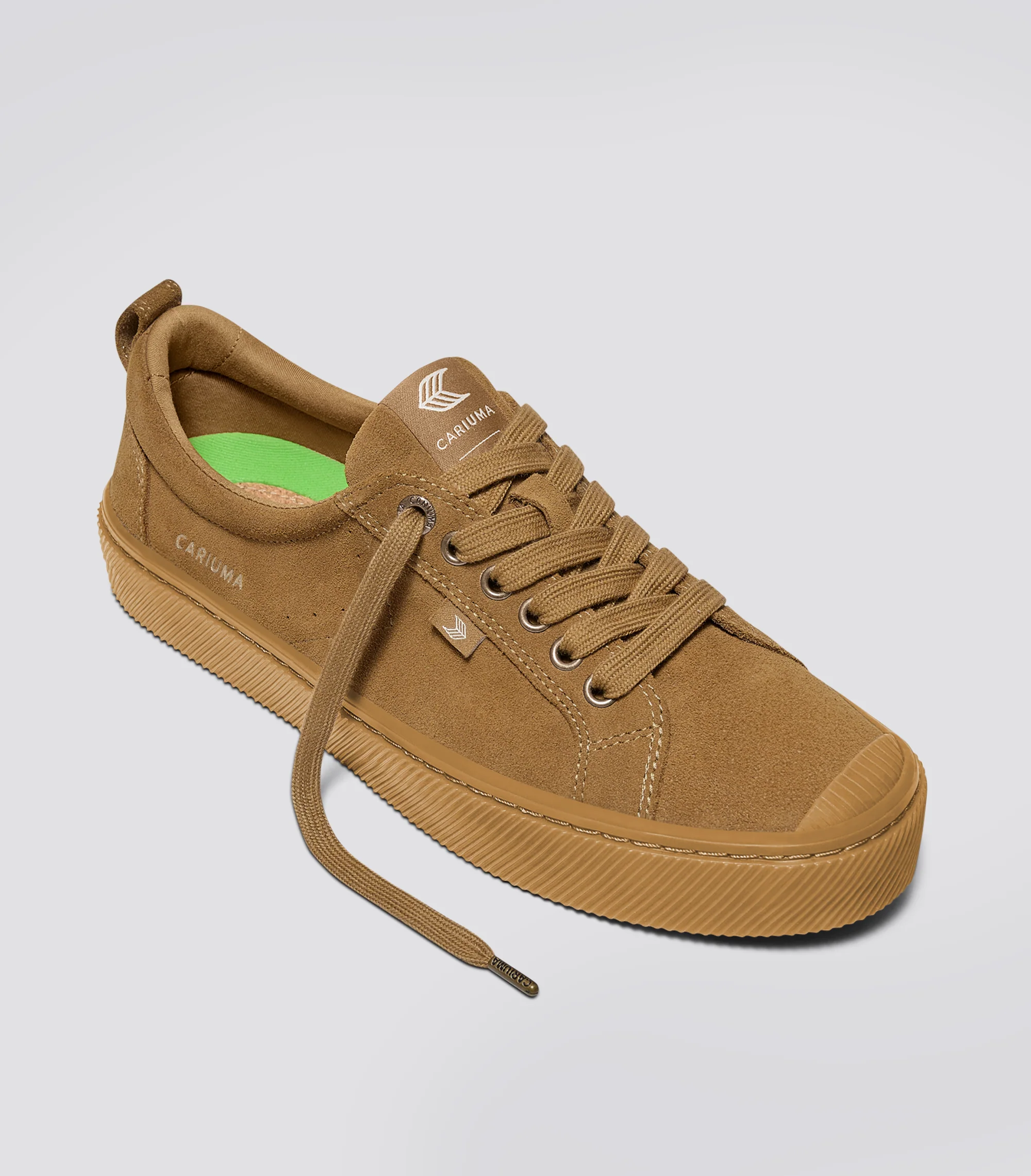 OCA Low All Camel Suede Sneaker - Image 2