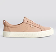 OCA Low Beige Premium Leather Sneaker - Image 11