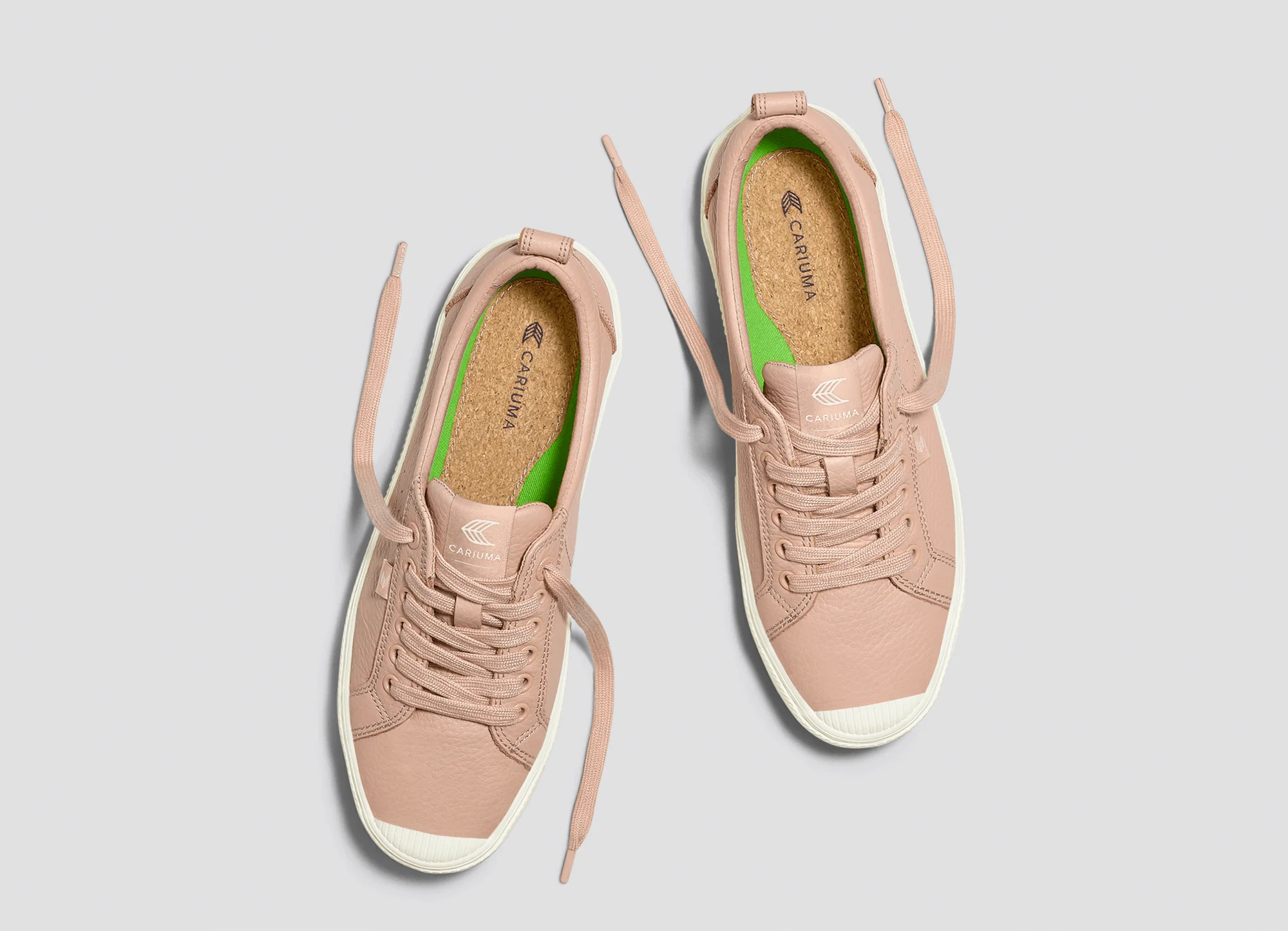 OCA Low Beige Premium Leather Sneaker - Image 9