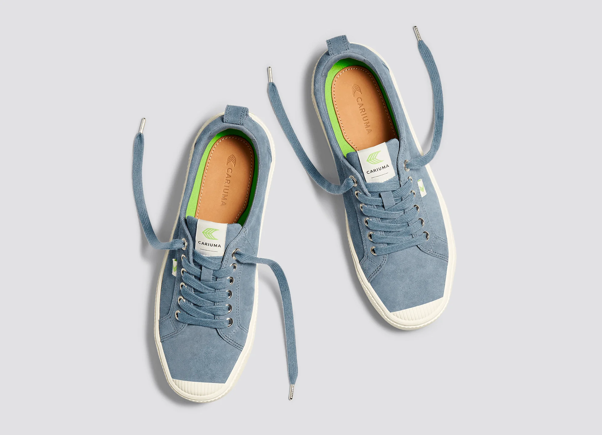 OCA Low Blue Mirage Suede Sneaker - Image 9