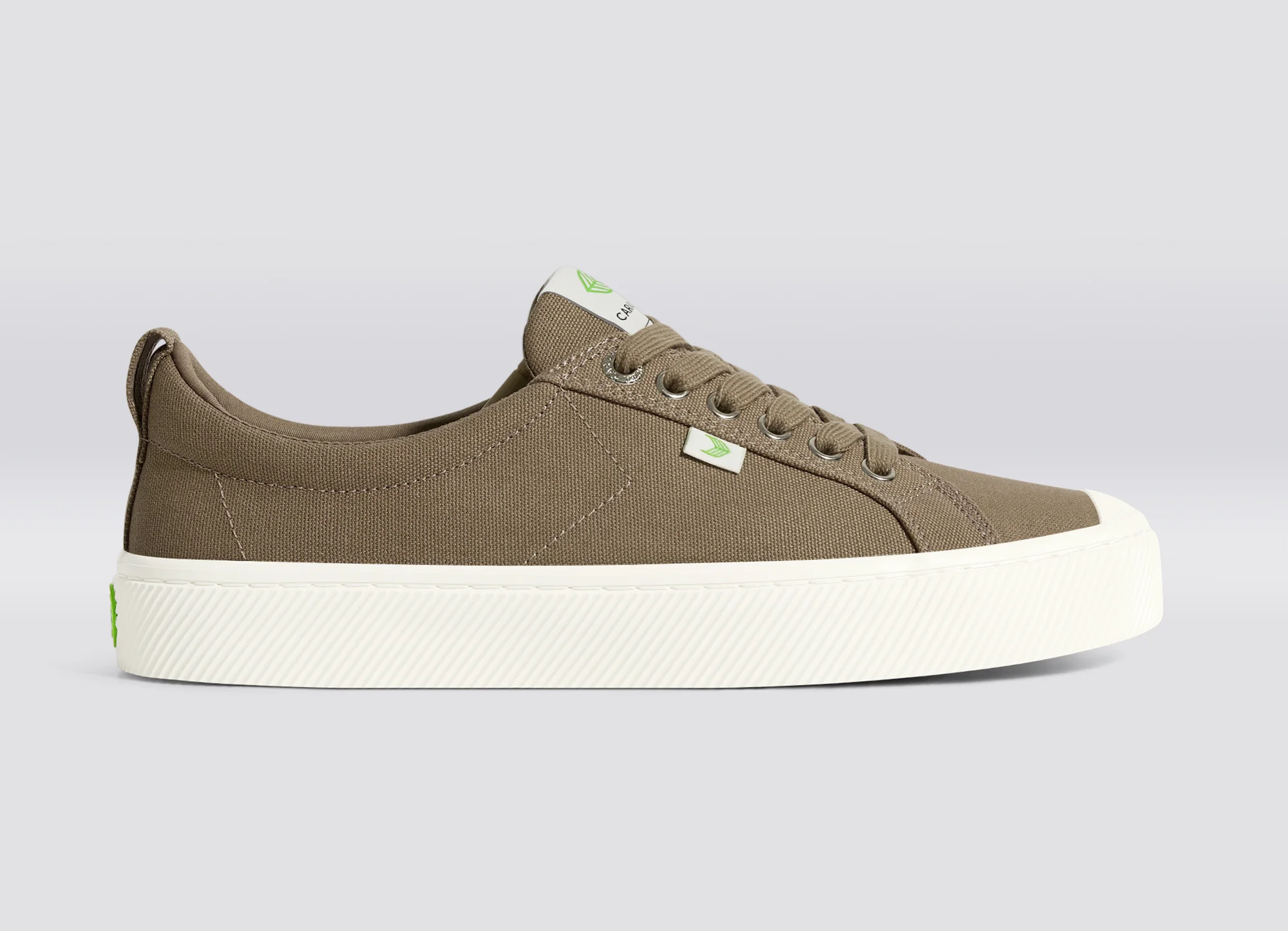 OCA Low Burnt Sand Canvas Sneaker - Image 4