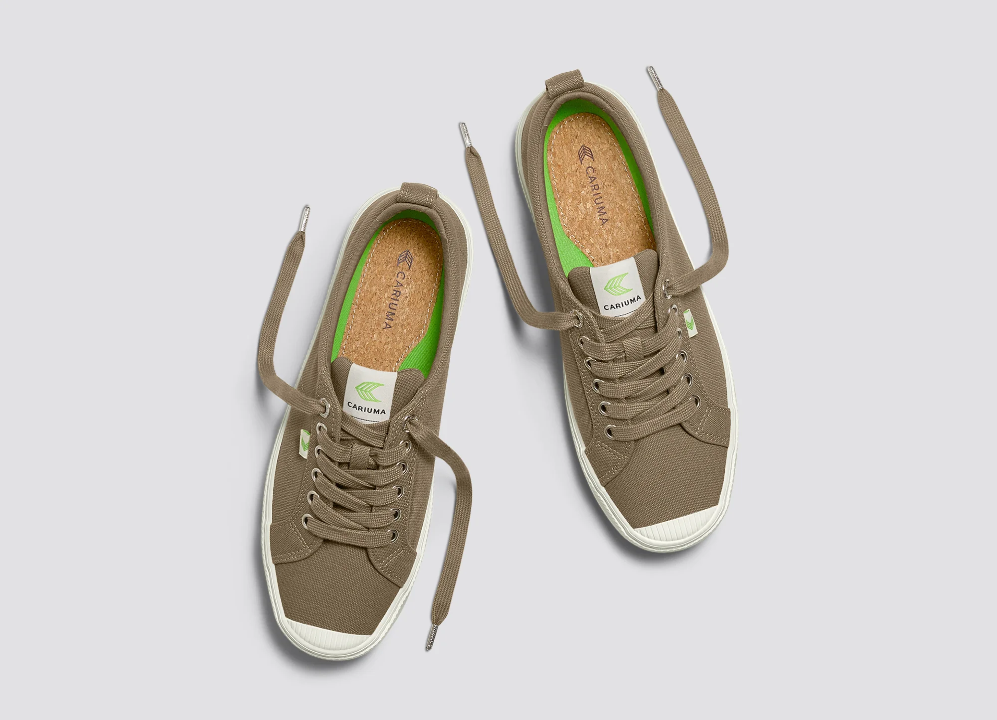 OCA Low Burnt Sand Canvas Sneaker - Image 8