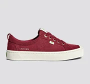 OCA Low Cabernet Suede Sneaker - Image 11