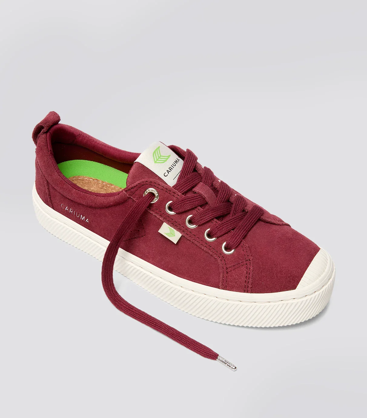 OCA Low Cabernet Suede Sneaker - Image 3