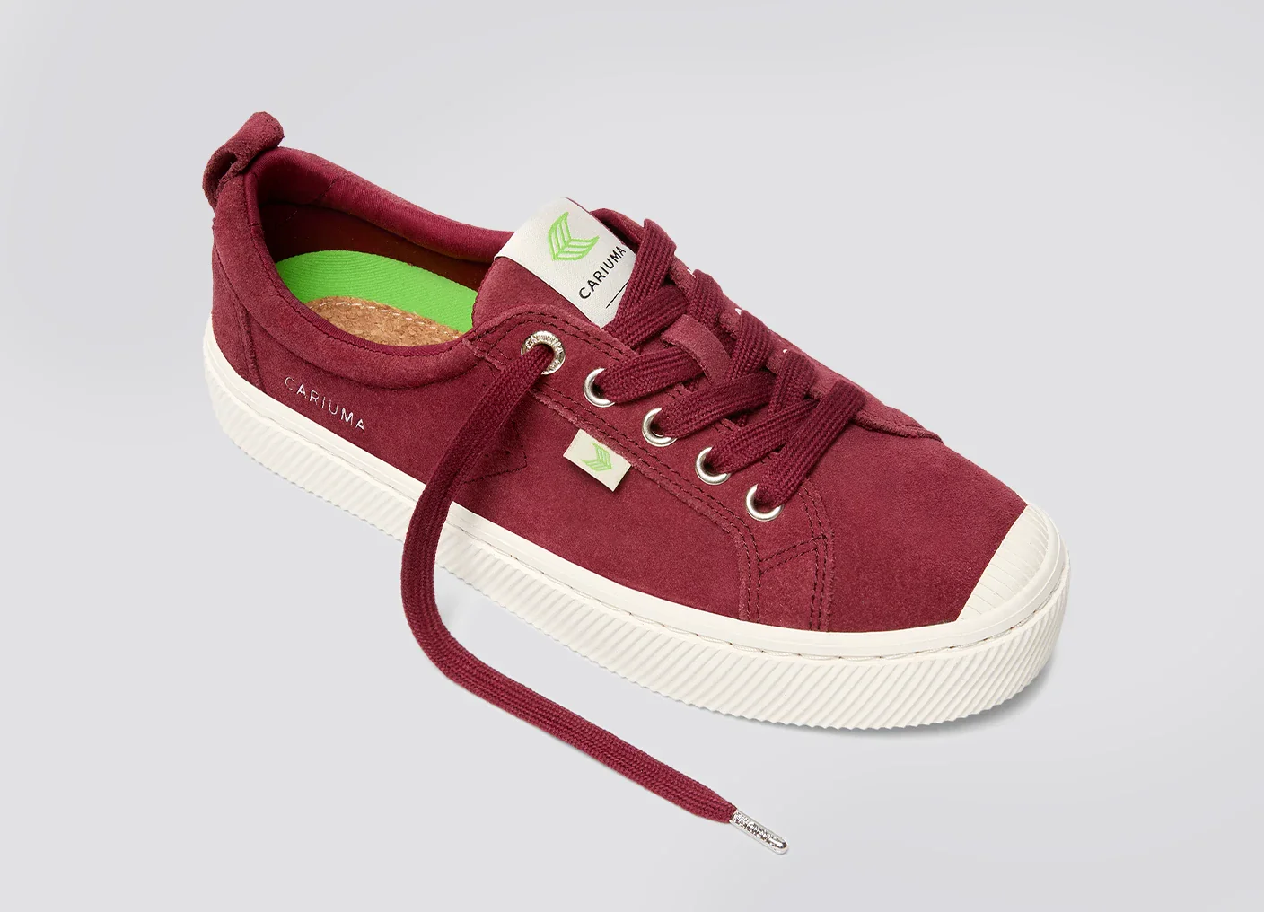 OCA Low Cabernet Suede Sneaker - Image 5
