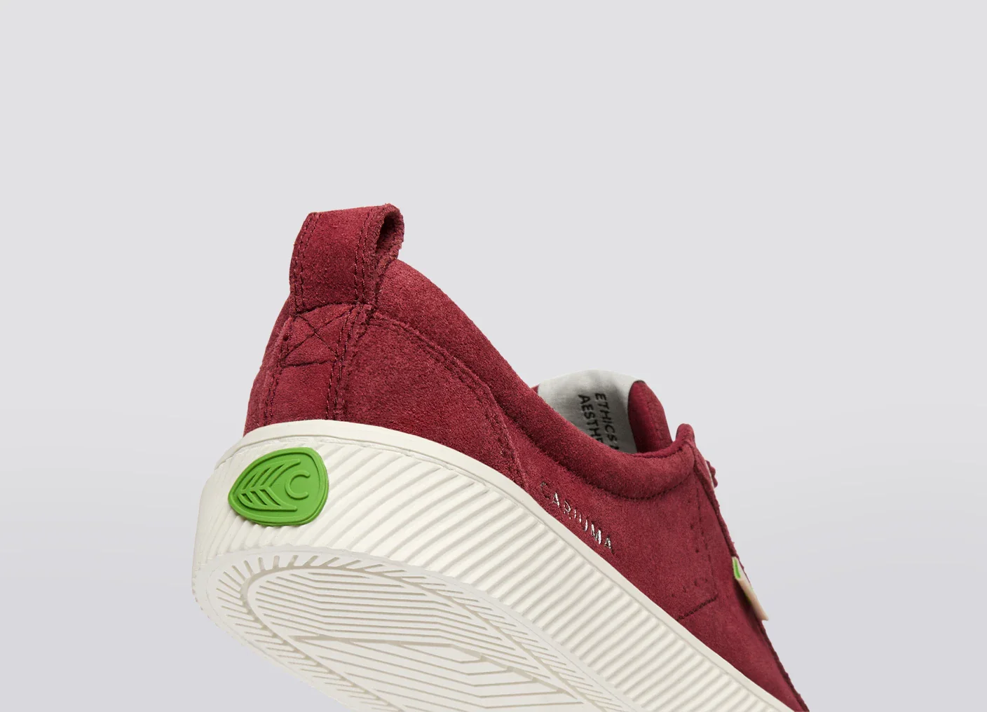 OCA Low Cabernet Suede Sneaker - Image 8