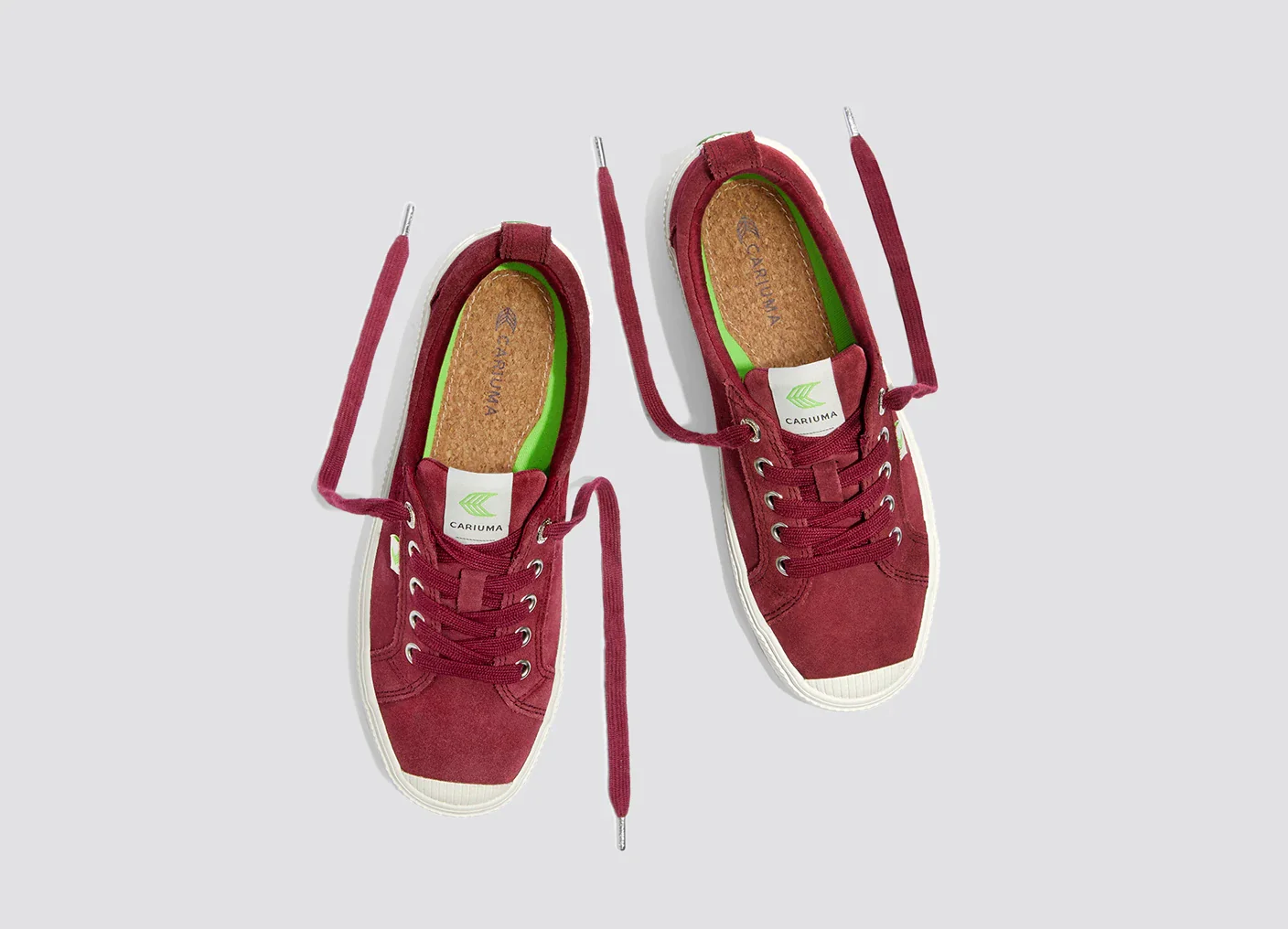 OCA Low Cabernet Suede Sneaker - Image 9