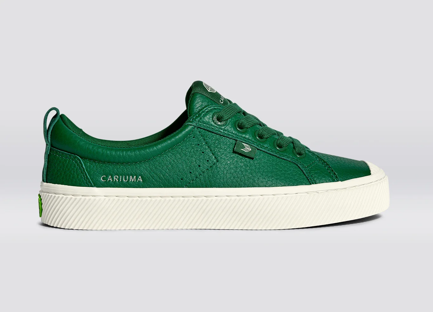 OCA Low Green Premium Leather Sneaker - Image 4