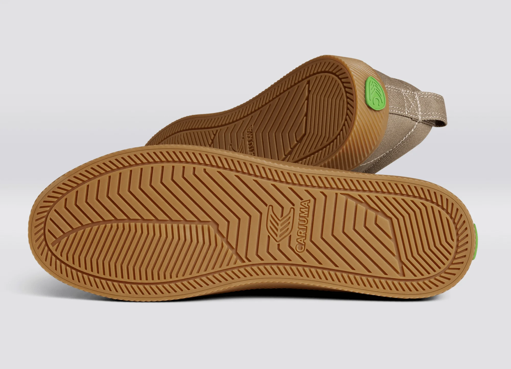 OCA Low Gum Burnt Sand Canvas Sneaker - Image 7