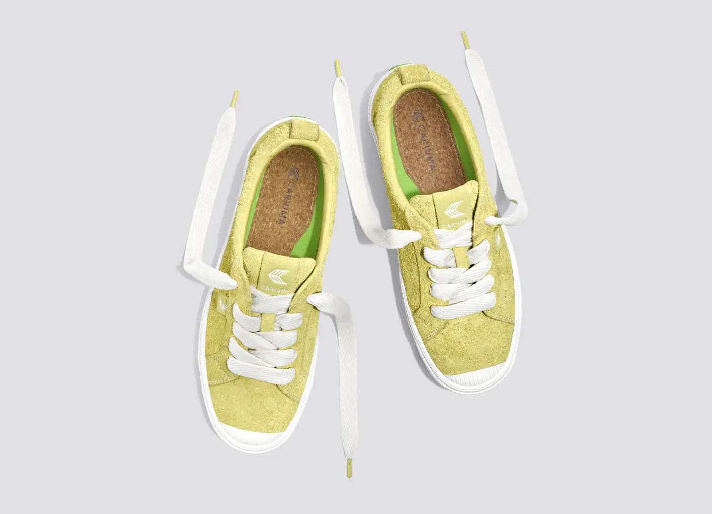 OCA Low Lemonade Hairy Suede Sneaker - Image 9