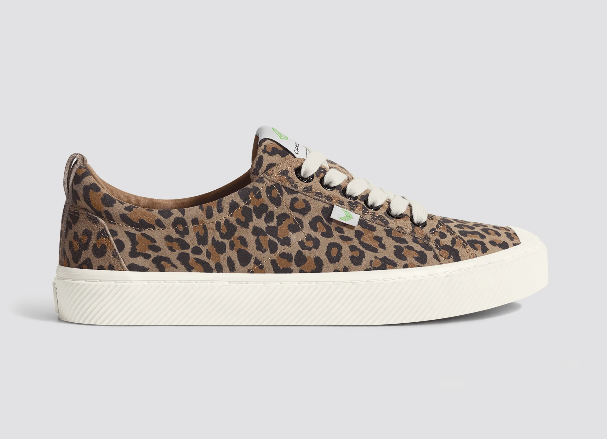 OCA Low Leopard Print 2 Suede Sneaker - Image 4