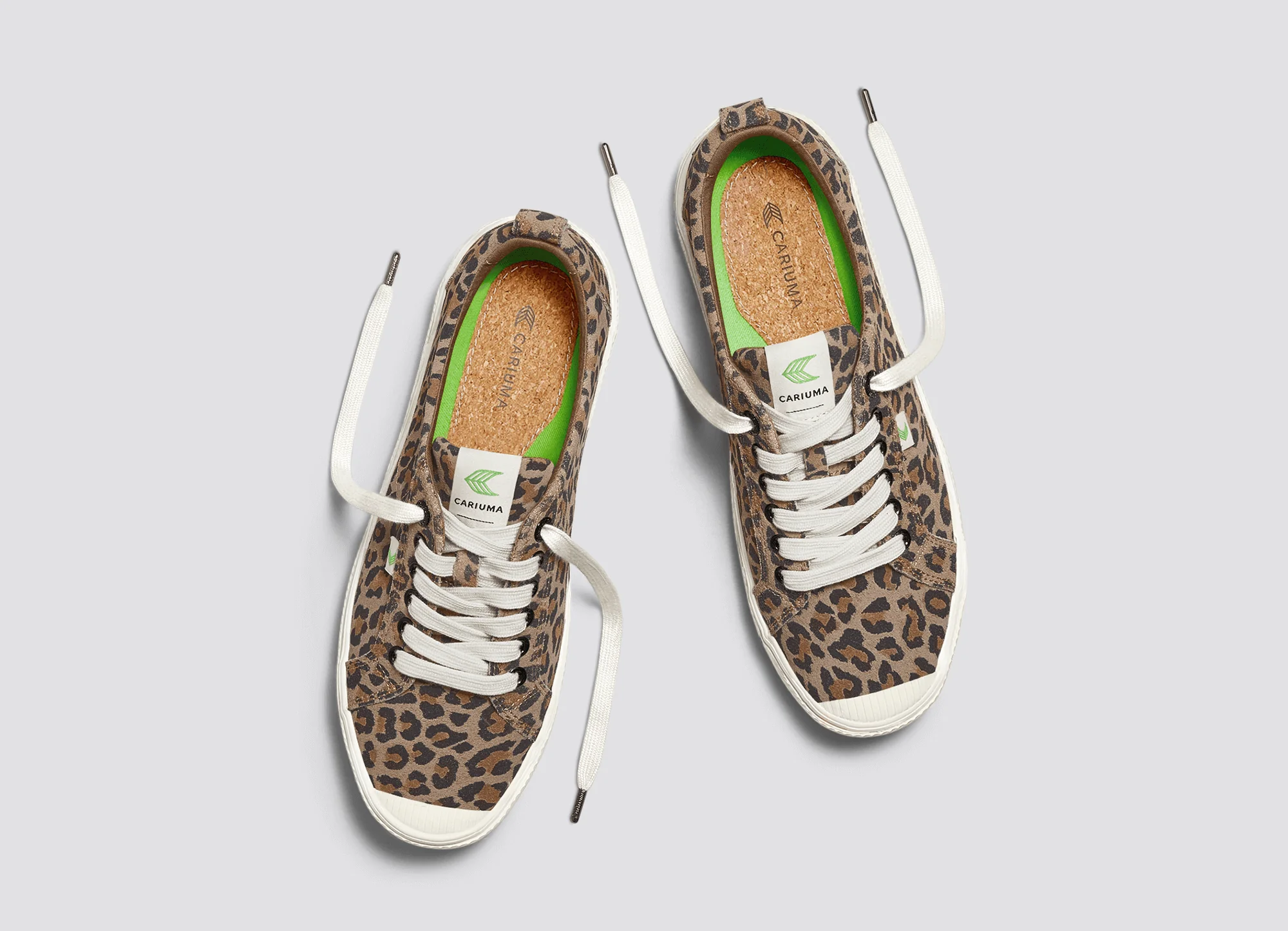 OCA Low Leopard Print 2 Suede Sneaker - Image 9