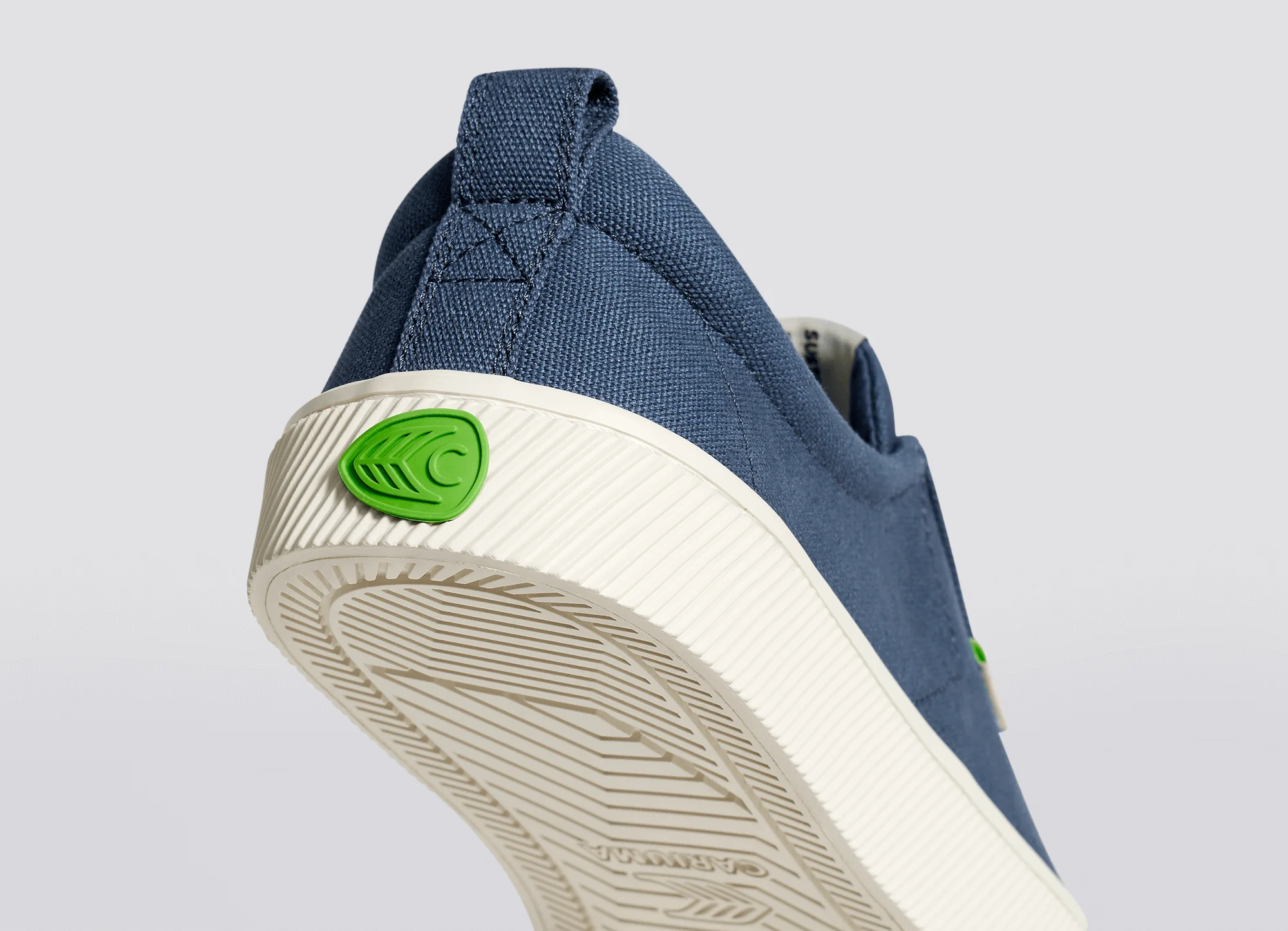OCA Low Shadow Blue Canvas Sneaker - Image 8