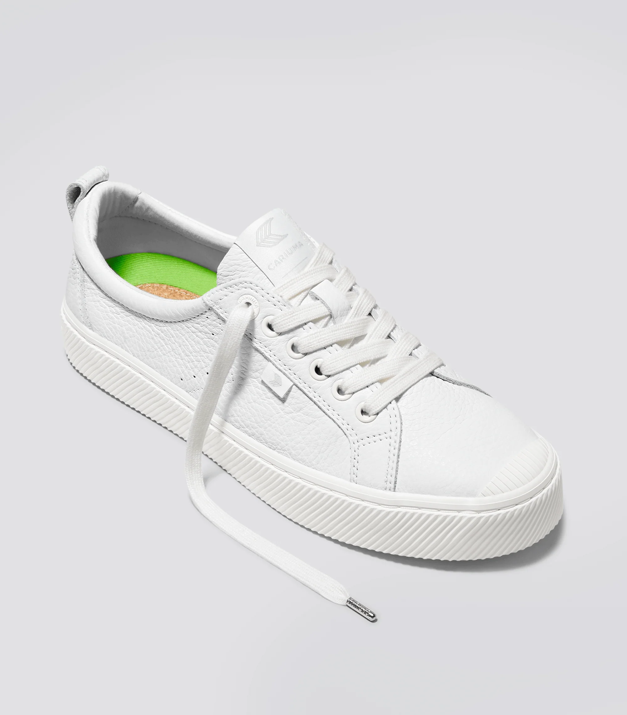 OCA Low White Premium Leather Sneaker - Image 2