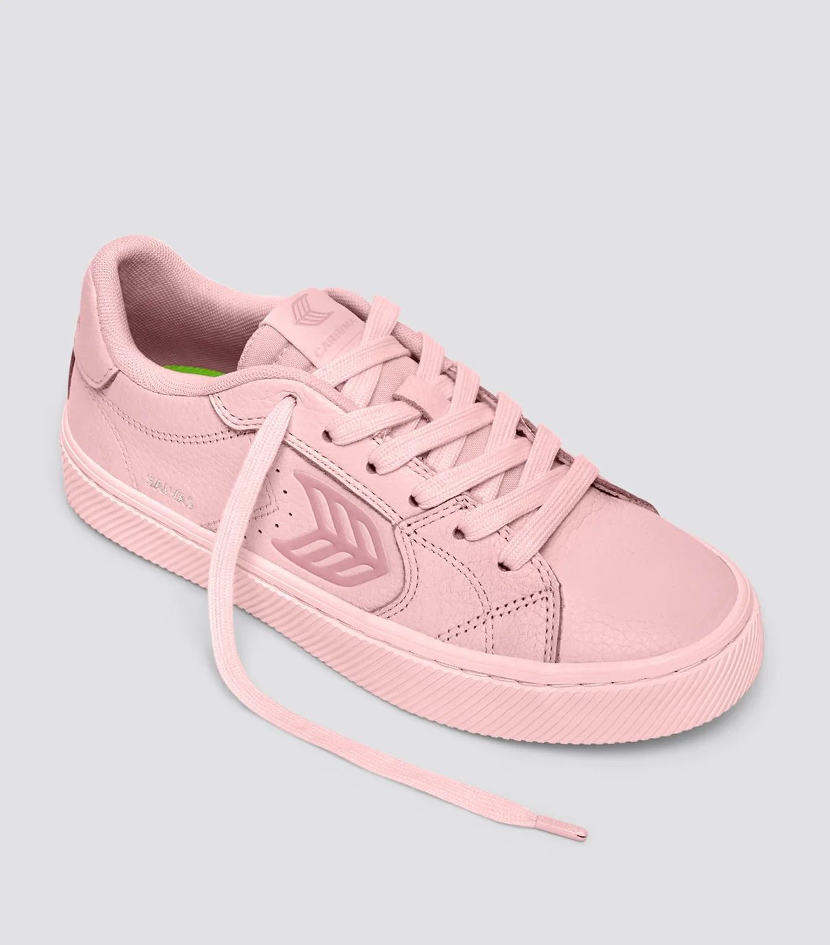 SALVAS All Bright Rose Premium Leather Sneaker - Image 2