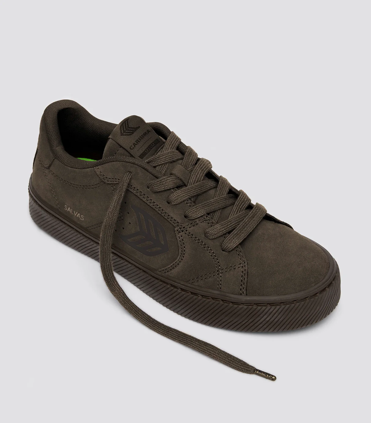 SALVAS All Teak Suede Sneaker - Image 2