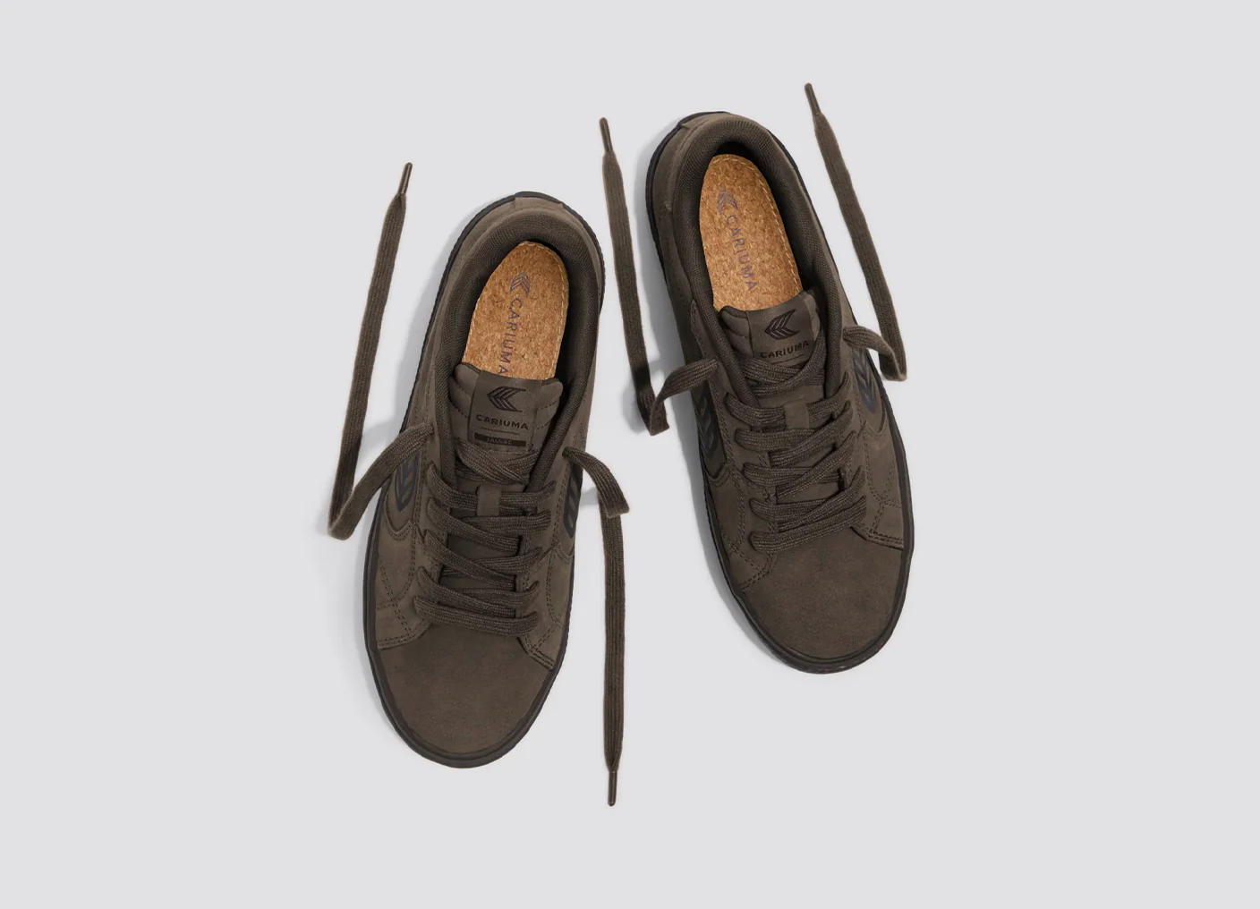 SALVAS All Teak Suede Sneaker - Image 9