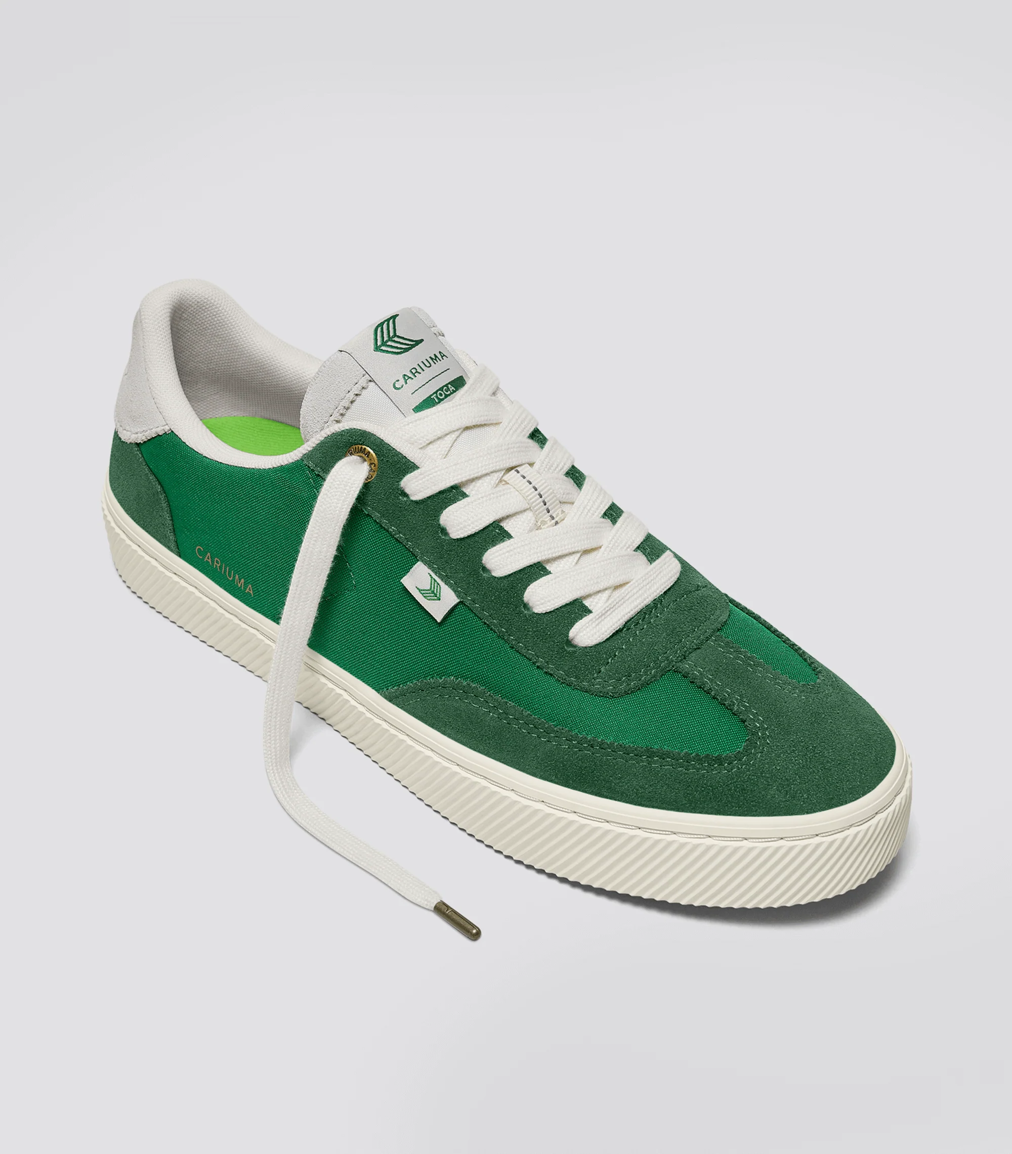 TOCA Abundant Green Suede Green Nylon Sneaker - Image 2