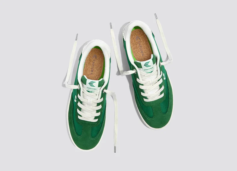 TOCA Abundant Green Suede Green Nylon Sneaker - Image 9