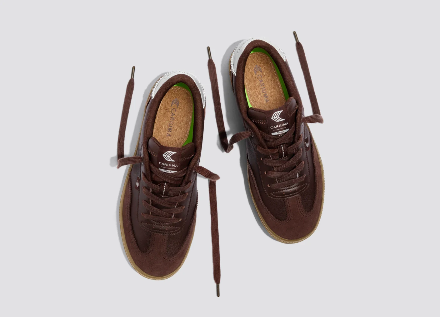 TOCA Coffee Brown Diamond Leather Brown Suede Sneaker - Image 8