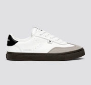 TOCA White Diamond Leather Cloud Grey Suede Sneaker - Image 10