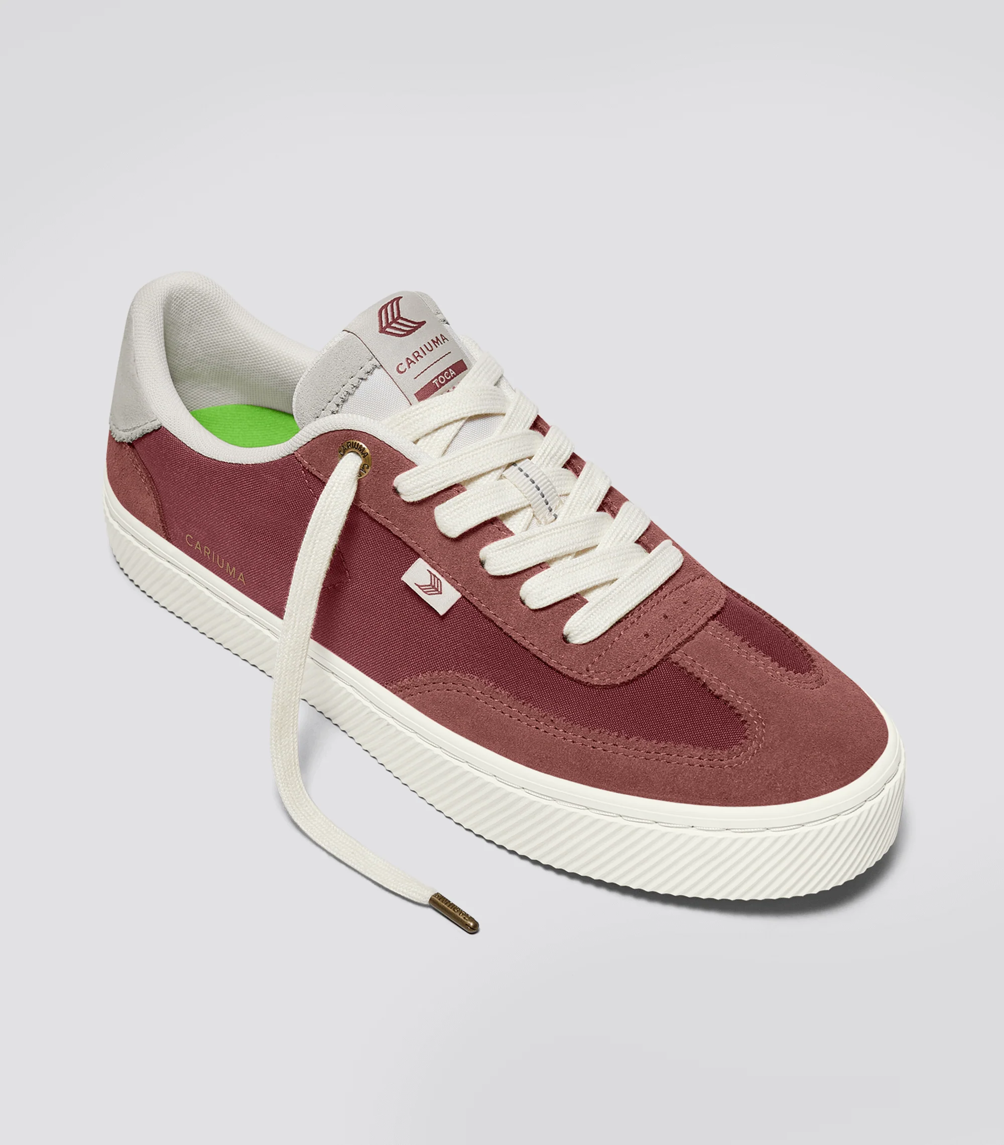 TOCA Withered Rose Suede Dark Rose Nylon Sneaker - Image 2
