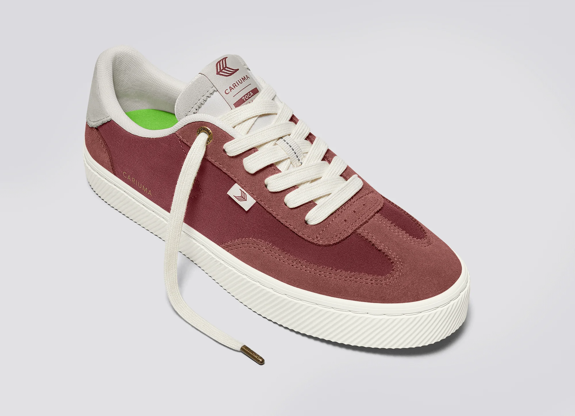 TOCA Withered Rose Suede Dark Rose Nylon Sneaker - Image 5