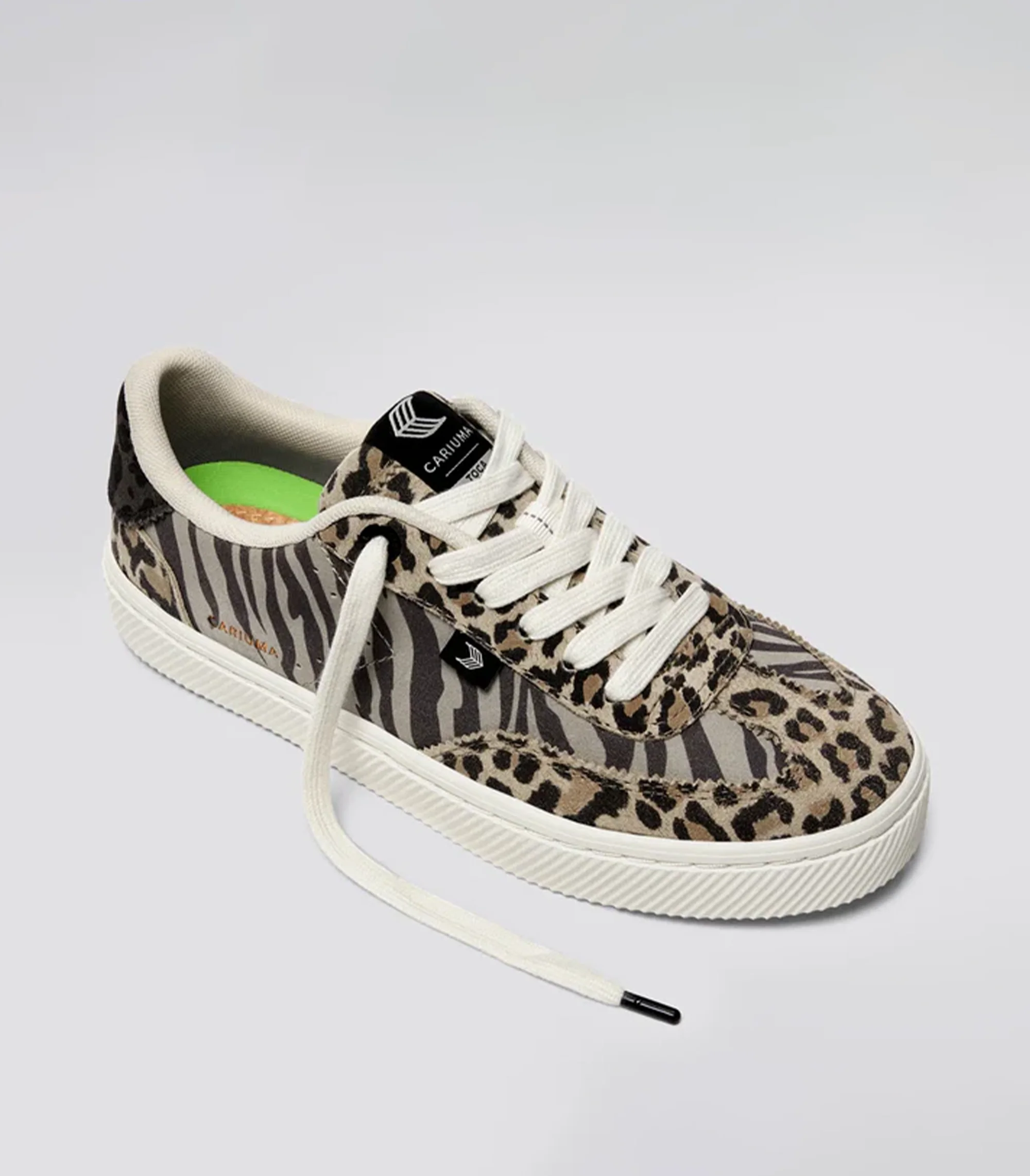 TOCA Zebra Leopard Print Suede Sneaker - Image 2