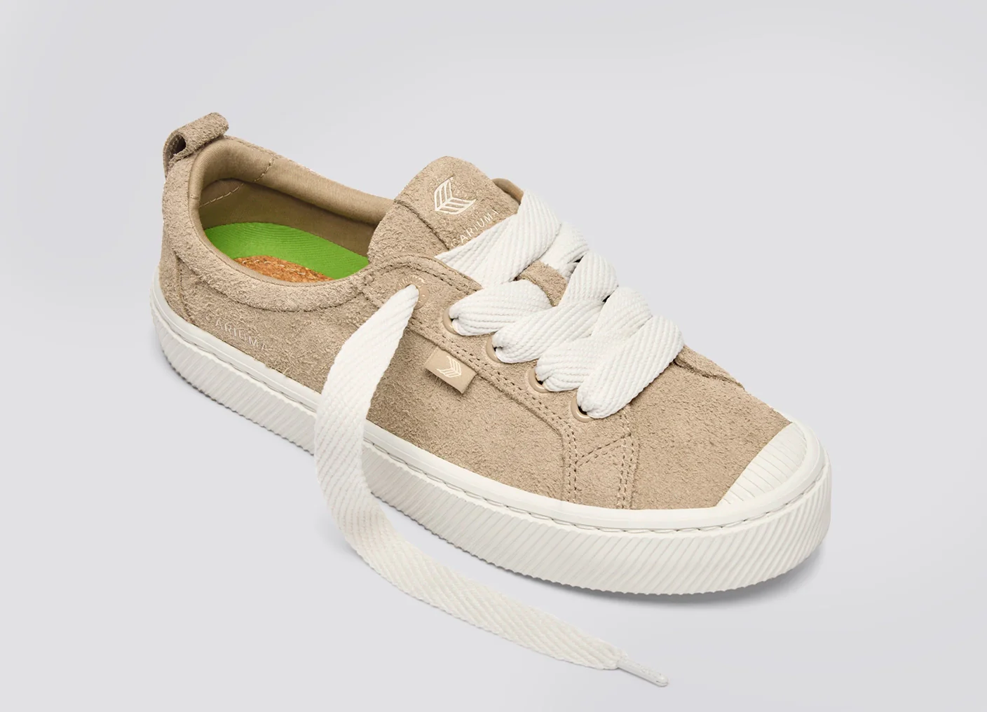 OCA Low Hairy Suede Desert Taupe - Image 4