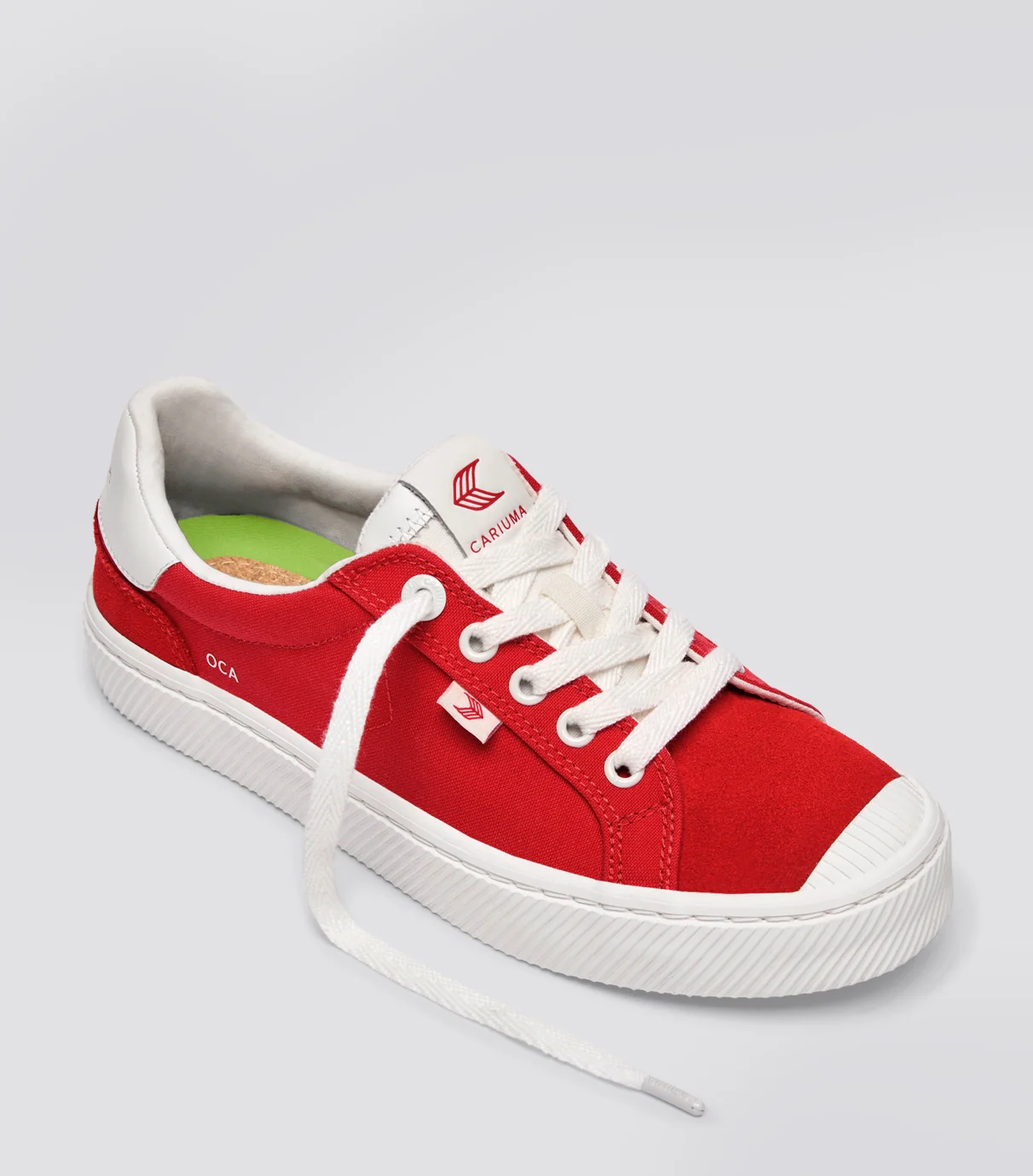 OCA Nylon and Suede Scarlet Red - Image 2