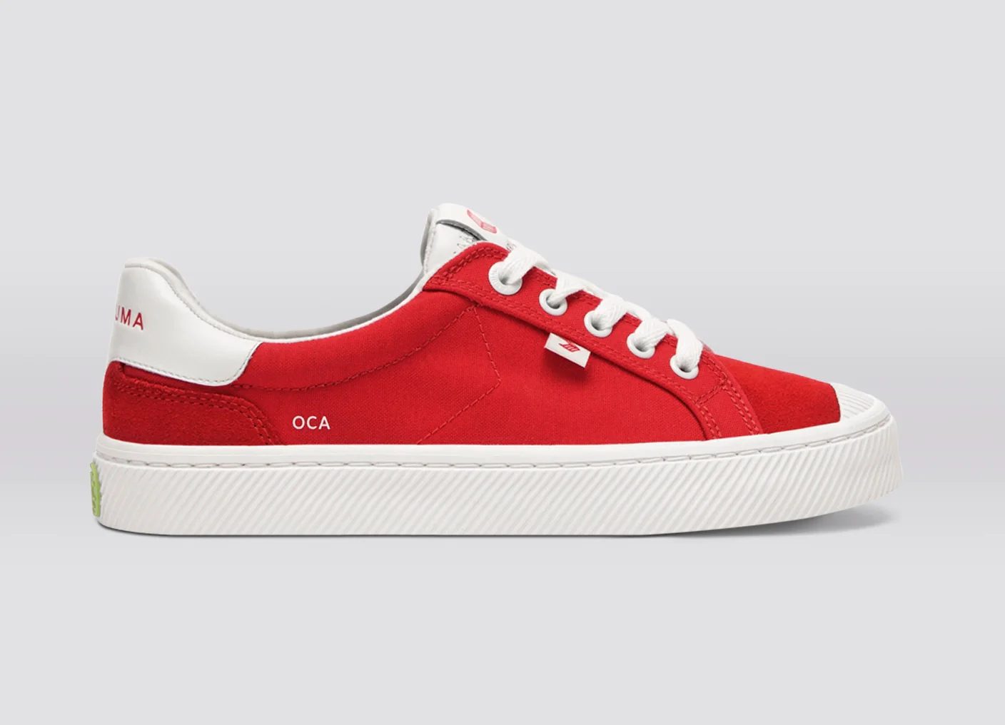 OCA Nylon and Suede Scarlet Red - Image 3