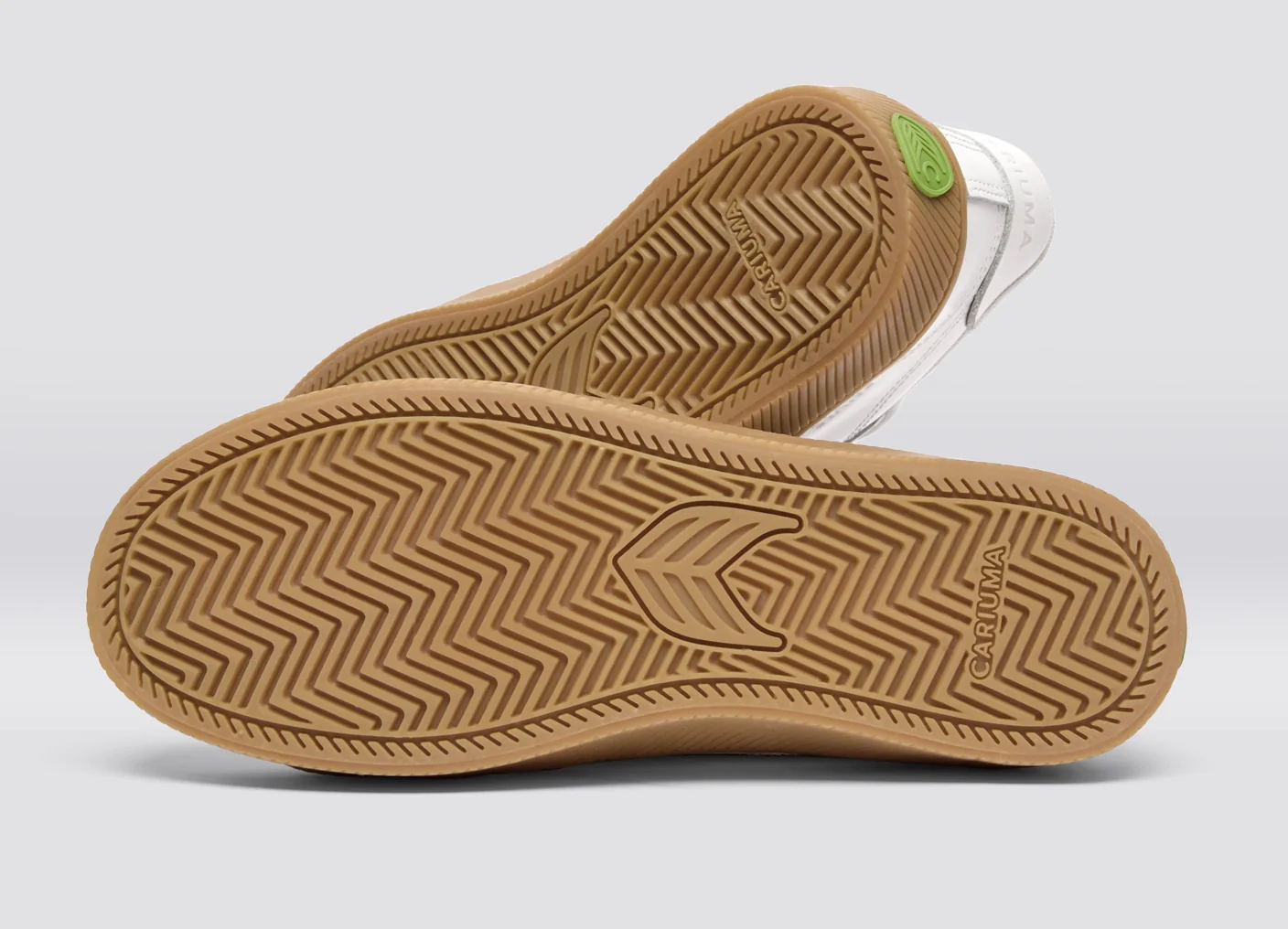 SALVAS Smooth Leather Warm White Logo Gum - Image 6
