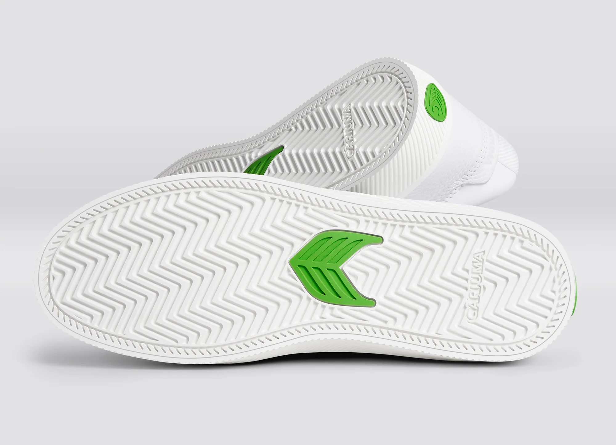 VALLELY White Leather Ice Logo Sneaker - Image 7