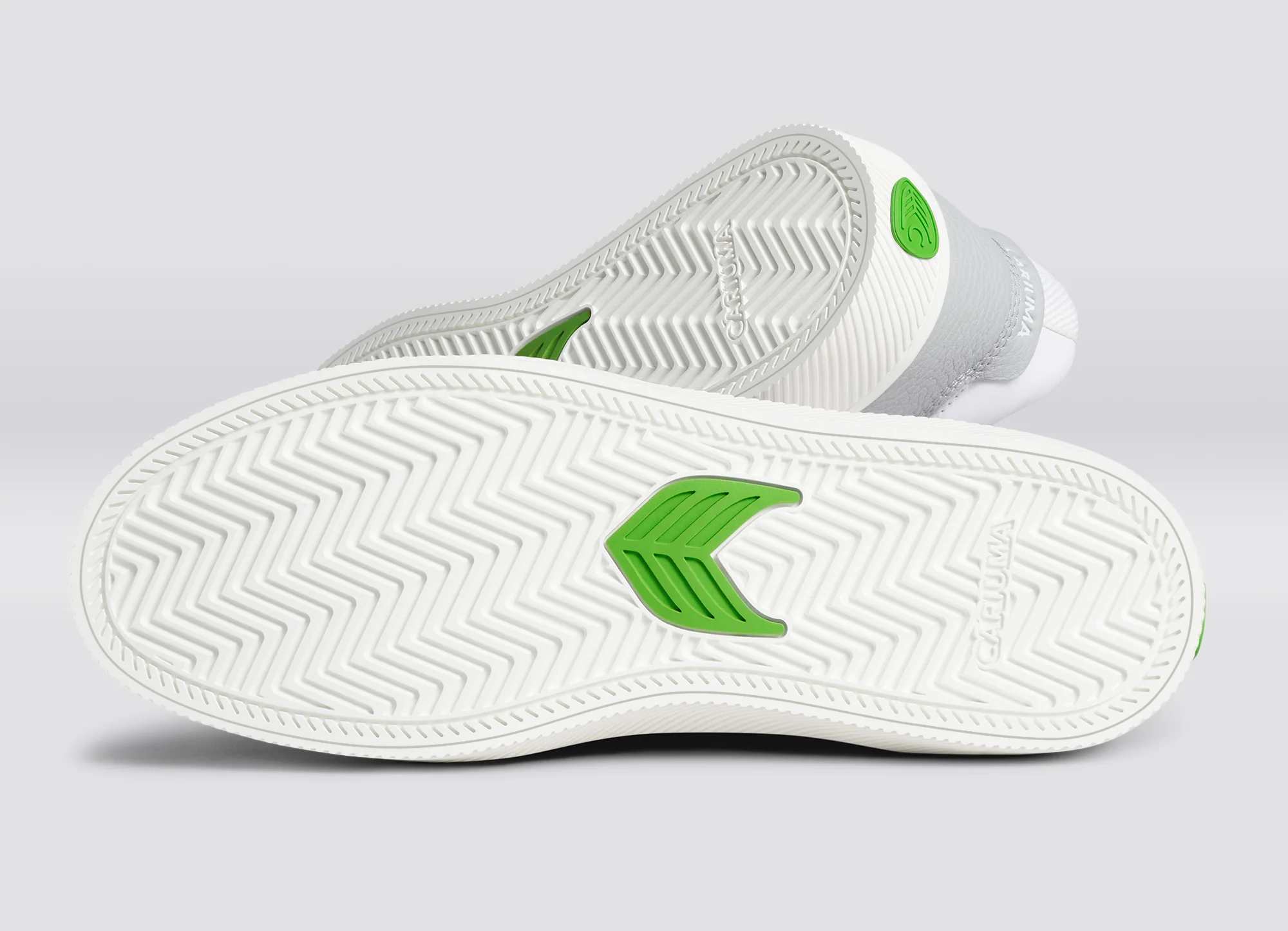 VALLELY White Leather Onyx Grey Accents Sneaker - Image 7